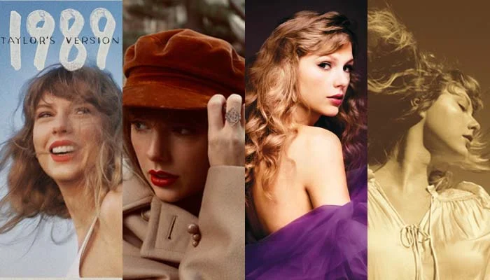 1989 original vs Taylor's Version album cover comparison
