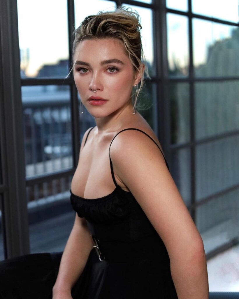Florence Pugh mental health advocacy EMDR therapy celebrity wellness