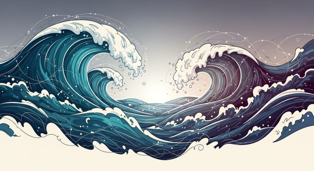 Ocean waves metaphor in Taylor Swift's This Love lyrics