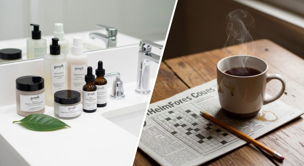 Comparison luxury wellness products versus simple accessible self-care 2026